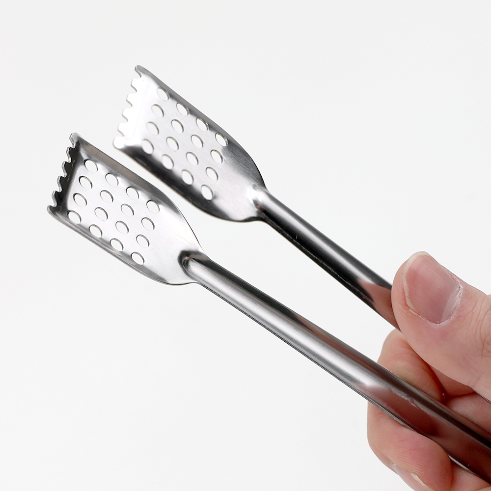 업소용 스텐 치킨집게 17.5cm 미니 뷔폐 샐러드 - 메인 이미지