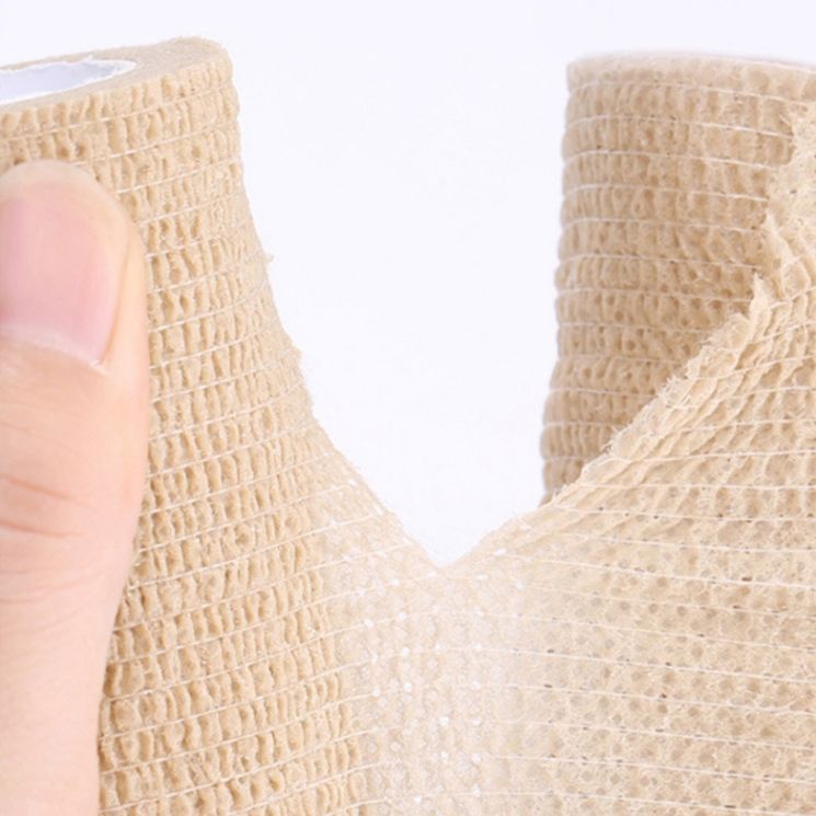 압박 붕대 2.5cm 자가점착 압박용 밴드 손가락 테이프 골프반창고 손목 고정 접착식 탄력 - 상세 이미지 4