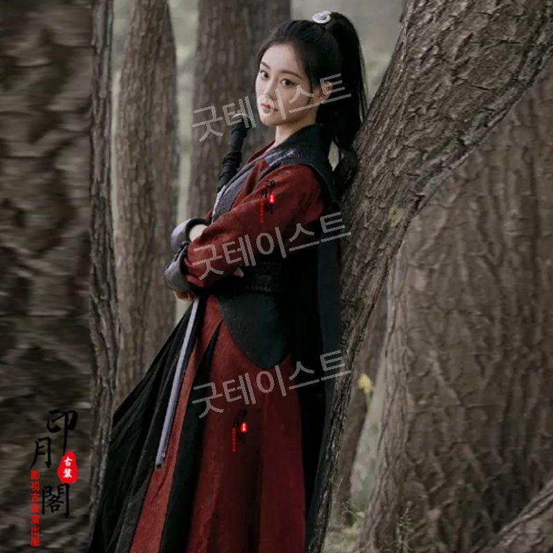 무사복 무술 영화촬영 TV 연극 의상 남성 여성 졸업사진 코스프레 공연복 국궁의상 - 상세 이미지 4