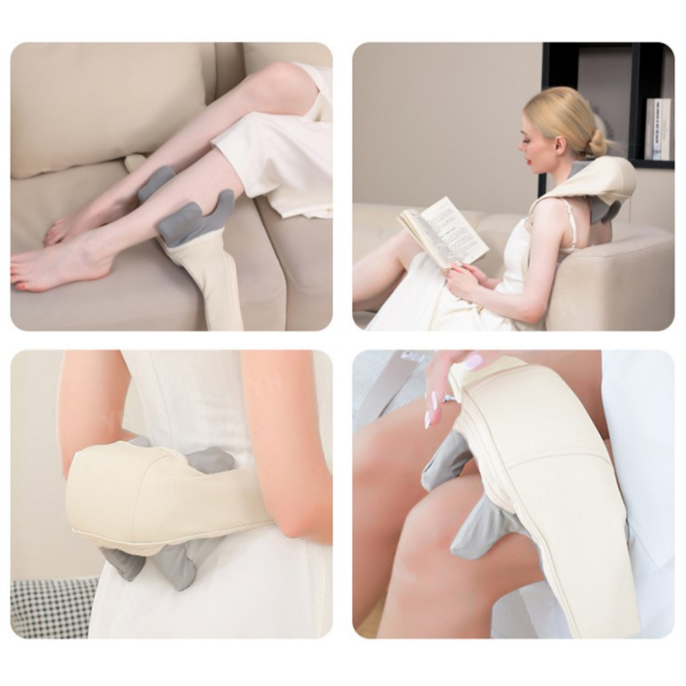 에코너 M6 무선 목 어깨 마사지기 안마기 승모근 허리 종아리 허벅지 팔 마사지기계 이미지 6