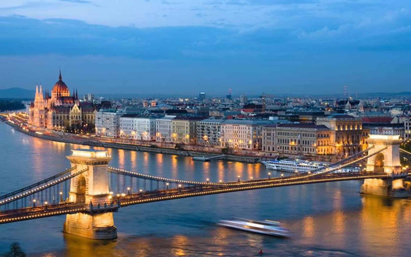 헝가리 부다페스트 | 다뉴브 강 디너 크루즈 이미지 2