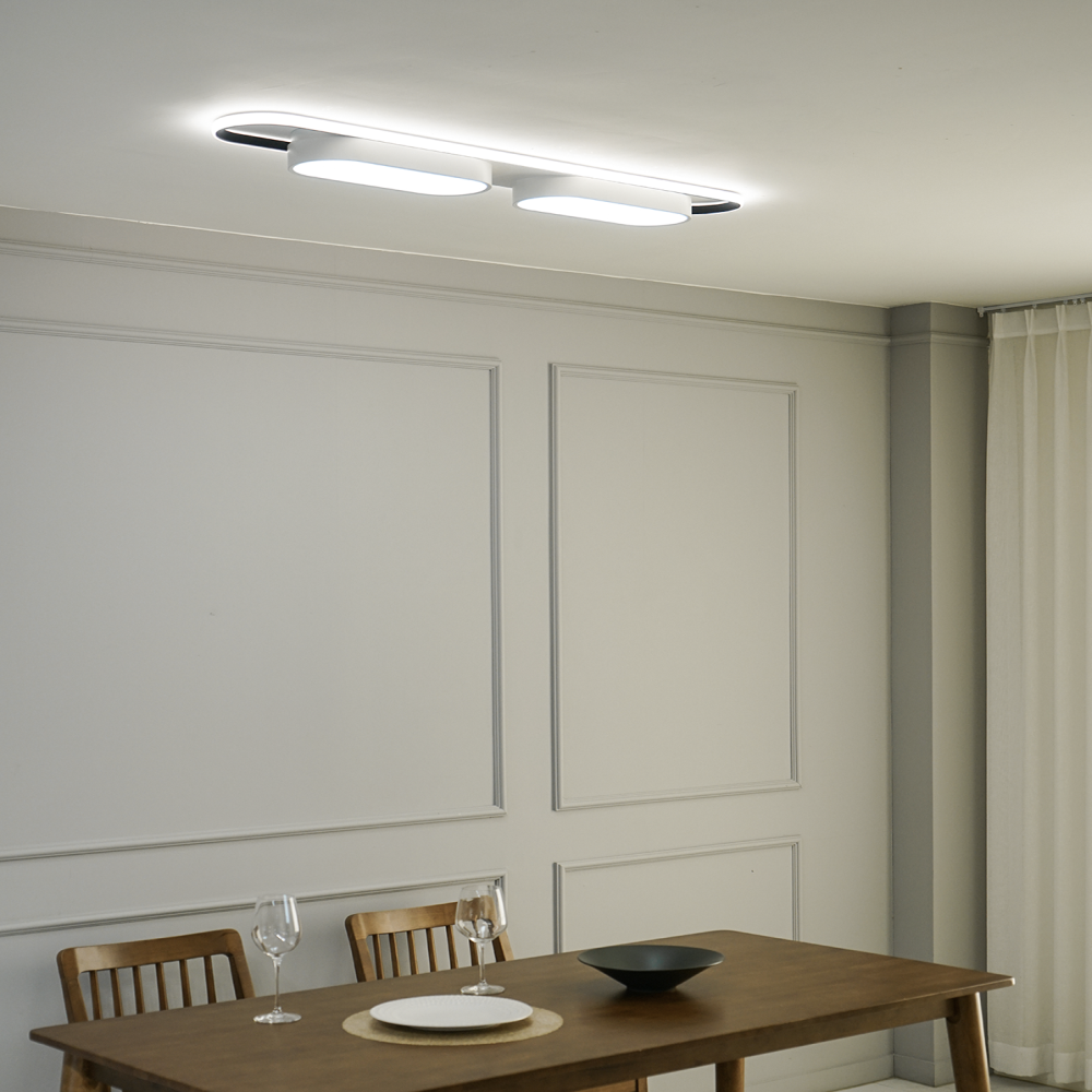 국산/KS인증/무료+당일발송 국산 LED 50W 주방조명 주방등 부엌조명 화이트 - 상세 이미지 2