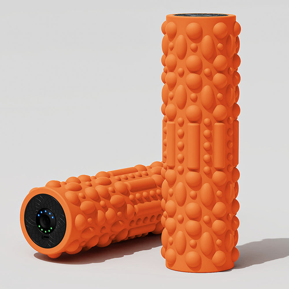 진동폼롤러로 종아리 마사지하는 방법