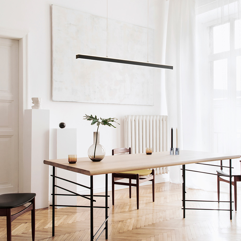 LED 식탁조명 식탁등 노스티 40W 블랙