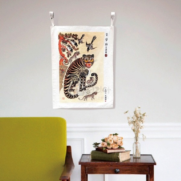 패브릭 포스터 일월오봉도 외국인친구 선물 집들이선물