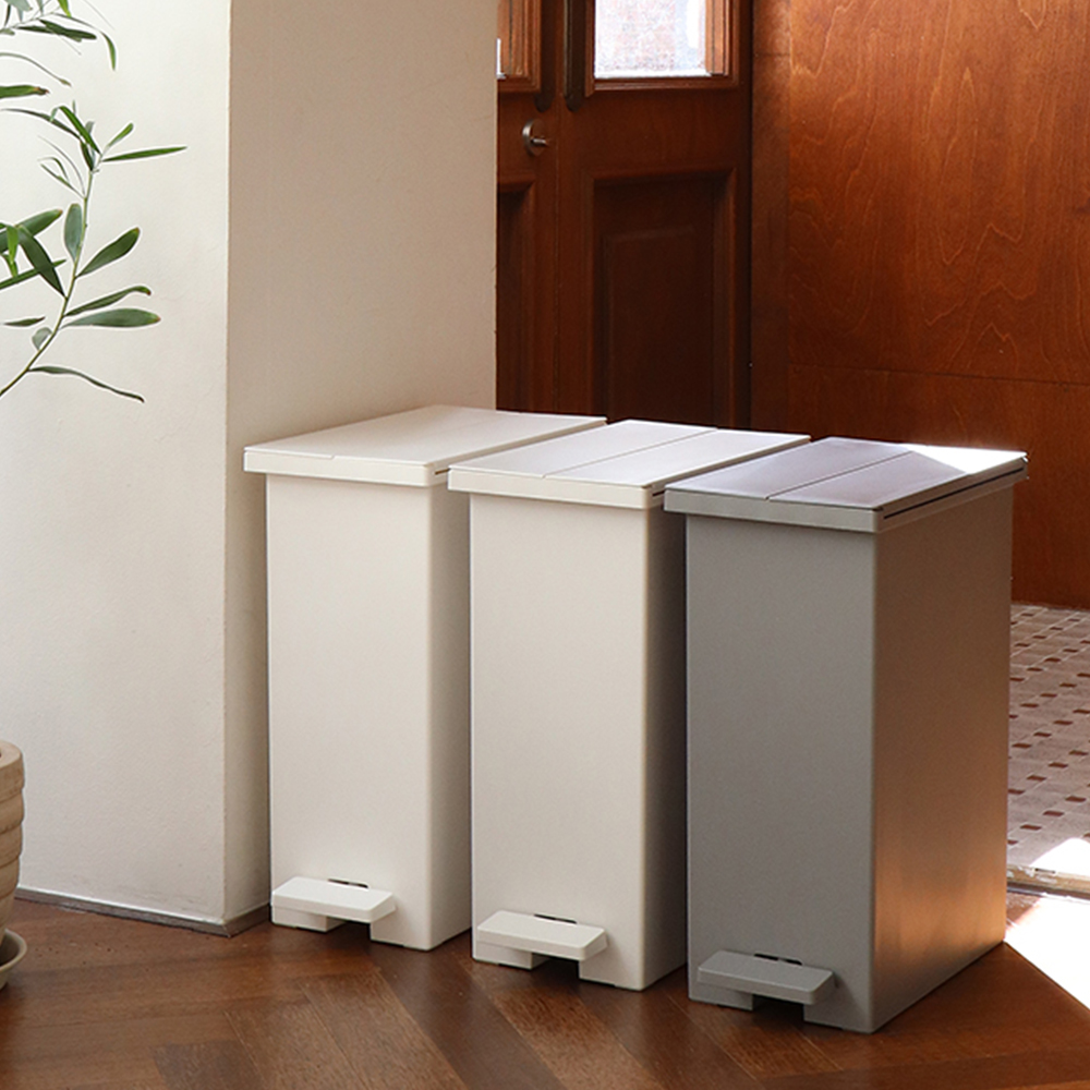 모드 무소음 양문형 페달 휴지통 20L+전용봉투 제품 이미지