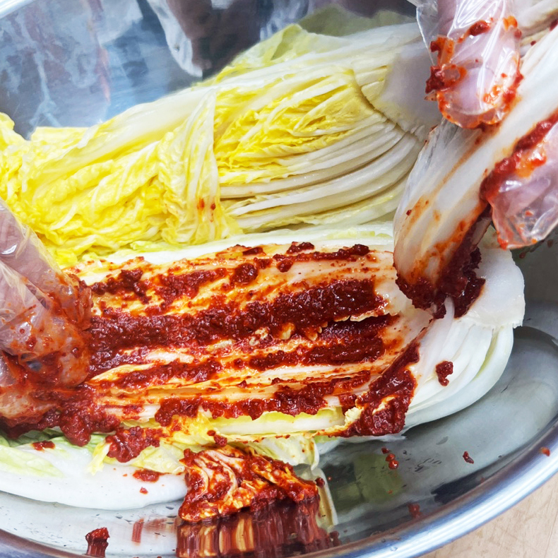 김치양념 500g 소스 양념 분말 배추 무 오이 부추 파 겉절이등 이미지 6