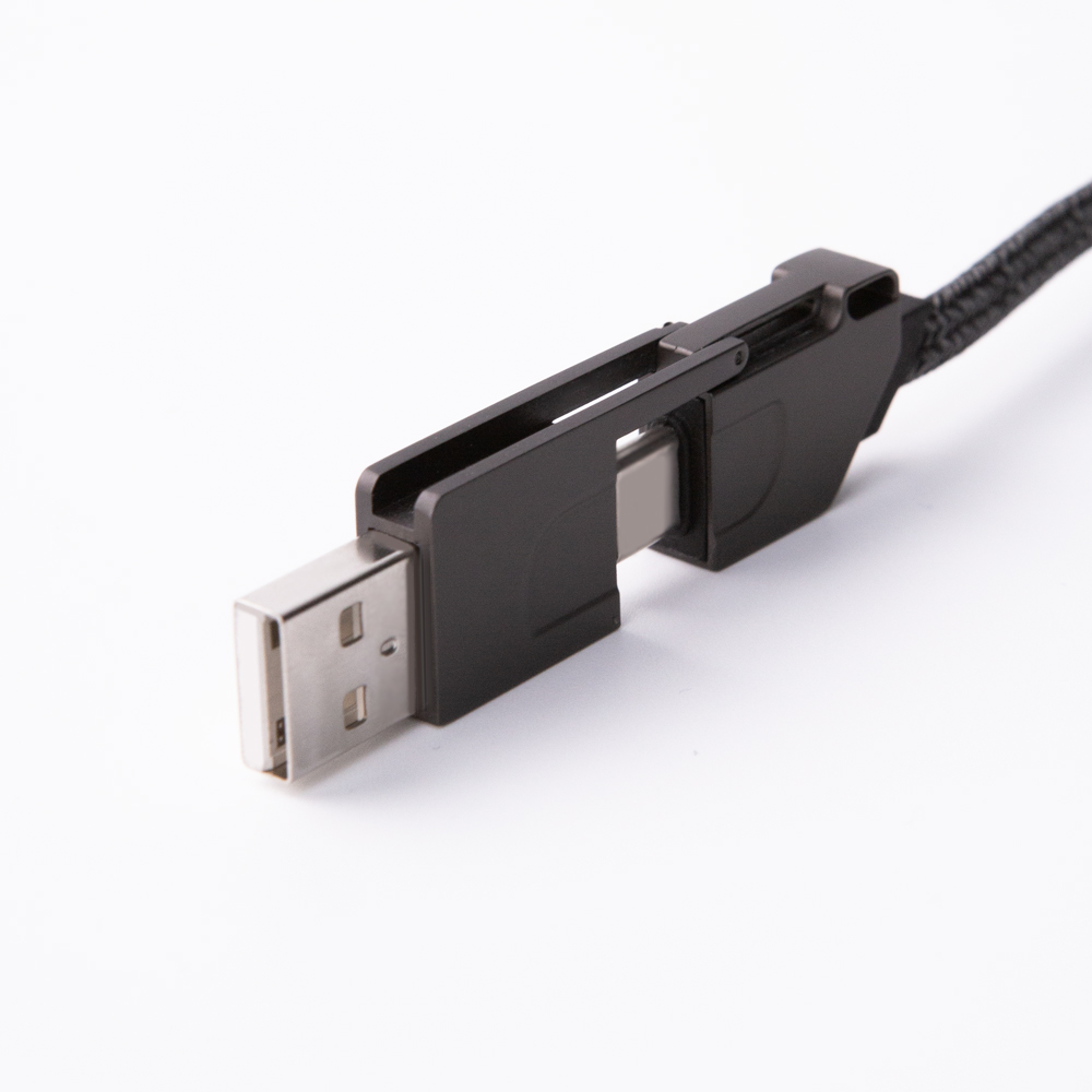 디큐브 6in1 100W 트랜스아이언 8핀 USB C타입 젠더 OTG - 상세 이미지 3