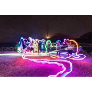 미국 하와이 오아후 호놀룰루 밤하늘 사진 및 라이트 페인팅 투어 솔직 후기 | 실사용자 리뷰 분석 - 상품 이미지 1