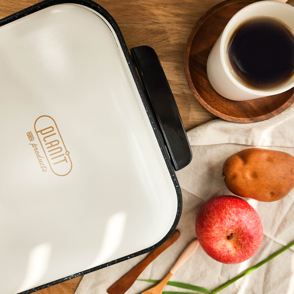 플랜잇 사각 전기후라이팬 대형 잔치팬 전팬 전기팬 파티쿡 PGF-N400W