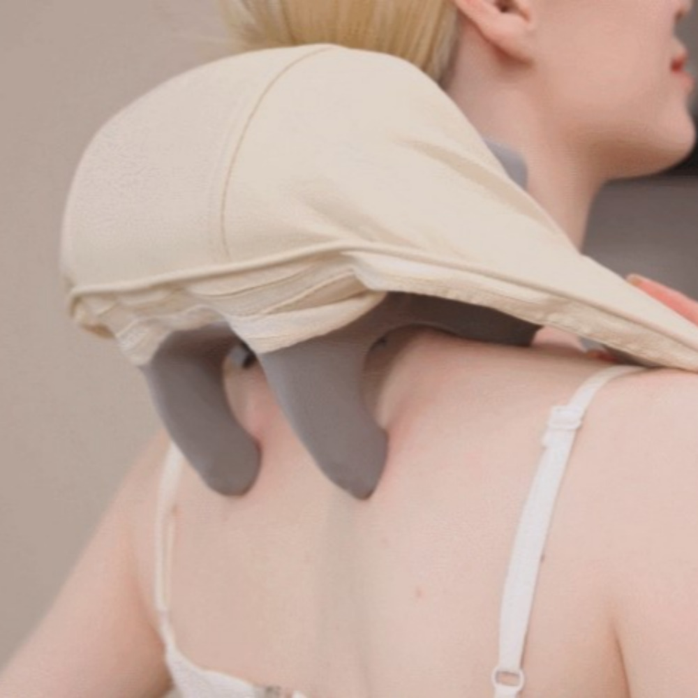 에코너 M6 무선 목 어깨 마사지기 안마기 승모근 허리 종아리 허벅지 팔 마사지기계 - 상세 이미지 4