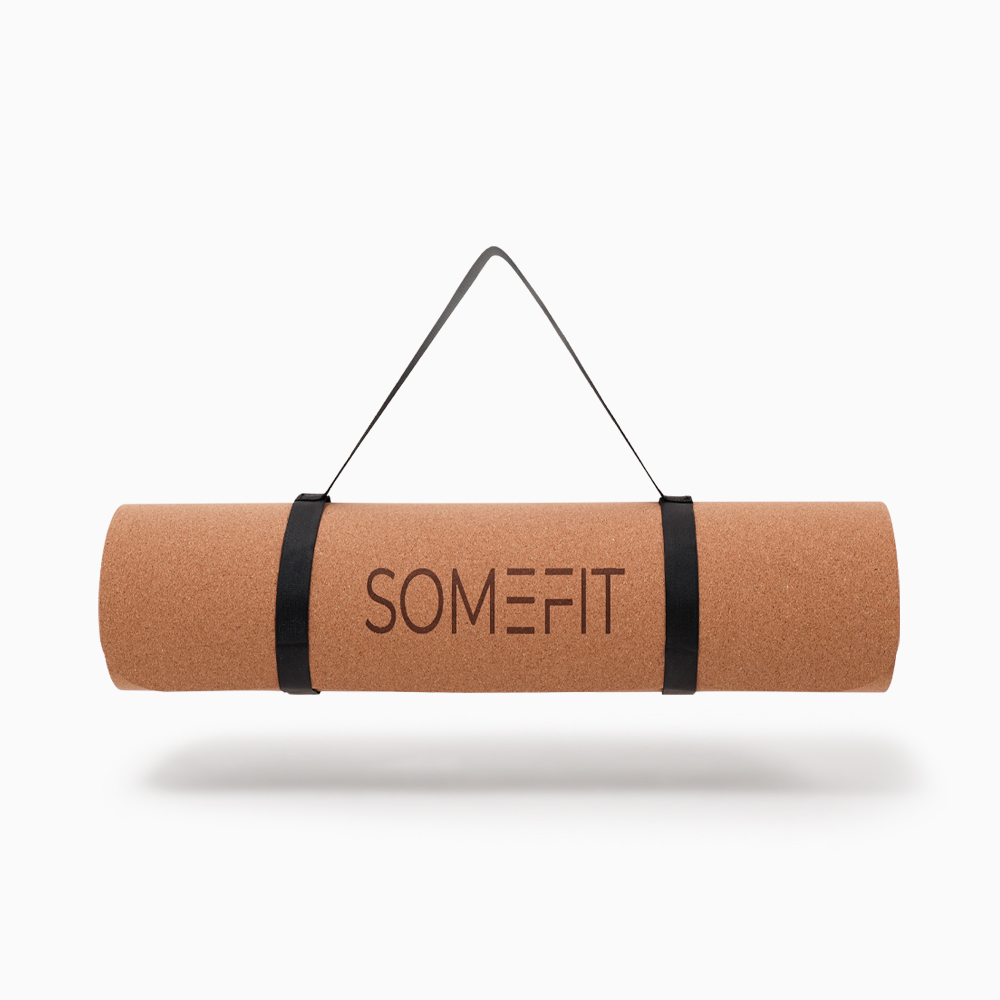 썸피트 TPE 천연 코르크 나무 요가매트 8mm 이미지 8