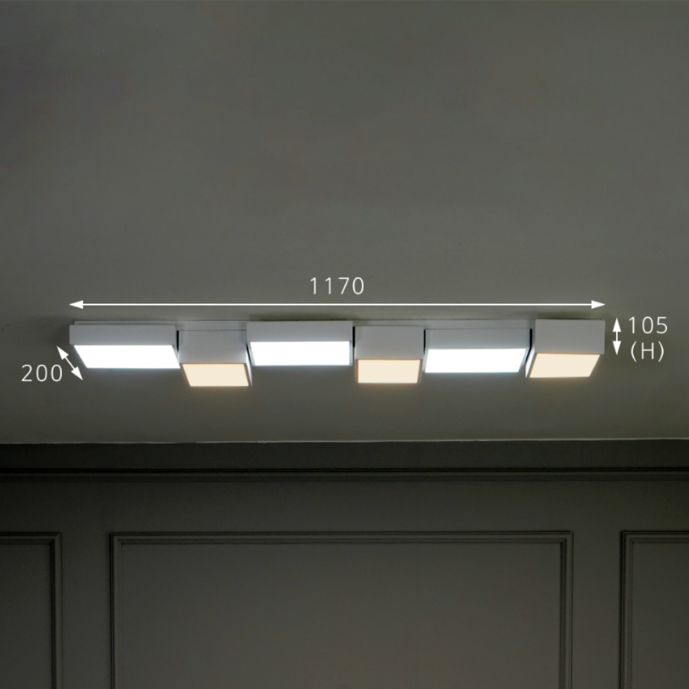 국산/KS인증/무료+당일발송 국산 LED 50W 주방조명 주방등 부엌조명 화이트 - 상세 이미지 2
