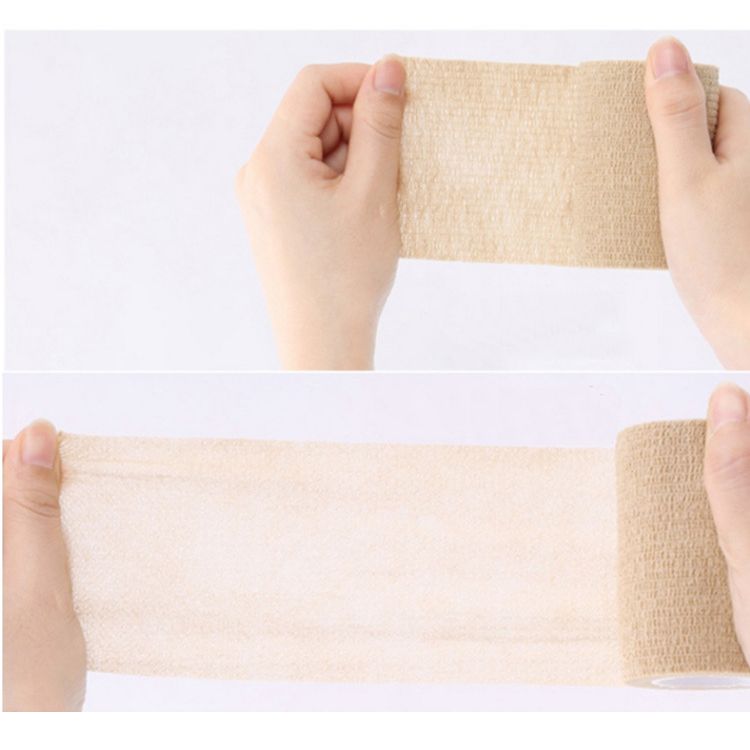 압박 붕대 2.5cm 자가점착 압박용 밴드 손가락 테이프 골프반창고 손목 고정 접착식 탄력 - 상세 이미지 3