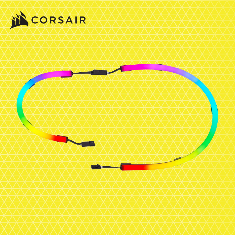 커세어 iCUE LS100 RGB 스트립 조명 튜닝 스타터킷