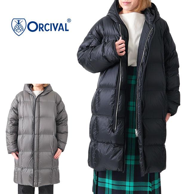 오르치발 ORCIVAL 다운 롱패딩 코트 여성 후드 탈부착 패딩 OR-A0225 이미지