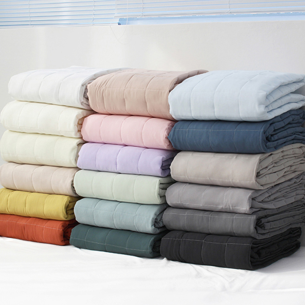 부드러운 아멜리 워싱 고정밴딩 침대패드 레인 포레스트, SS(슈퍼싱글)