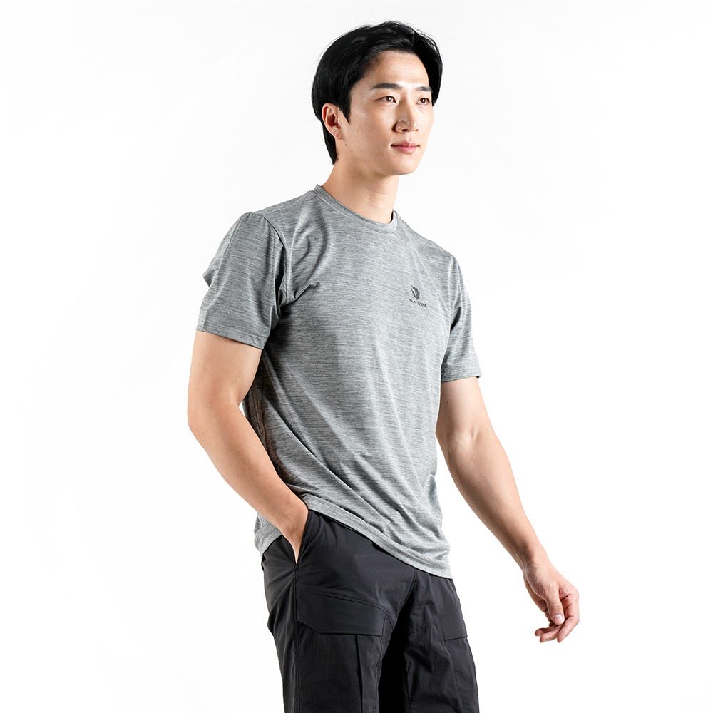 블랙야크 냉감반팔티 등산 아웃도어 라운드티셔츠 3팩 이미지 4