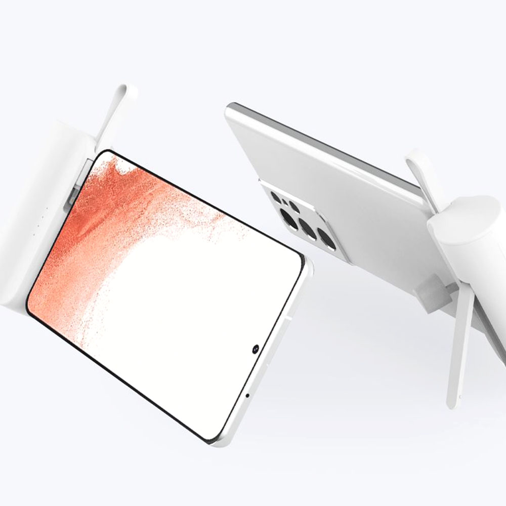 무선 일체형 보조배터리 휴대용 미니 c타입 동시충전 도킹형