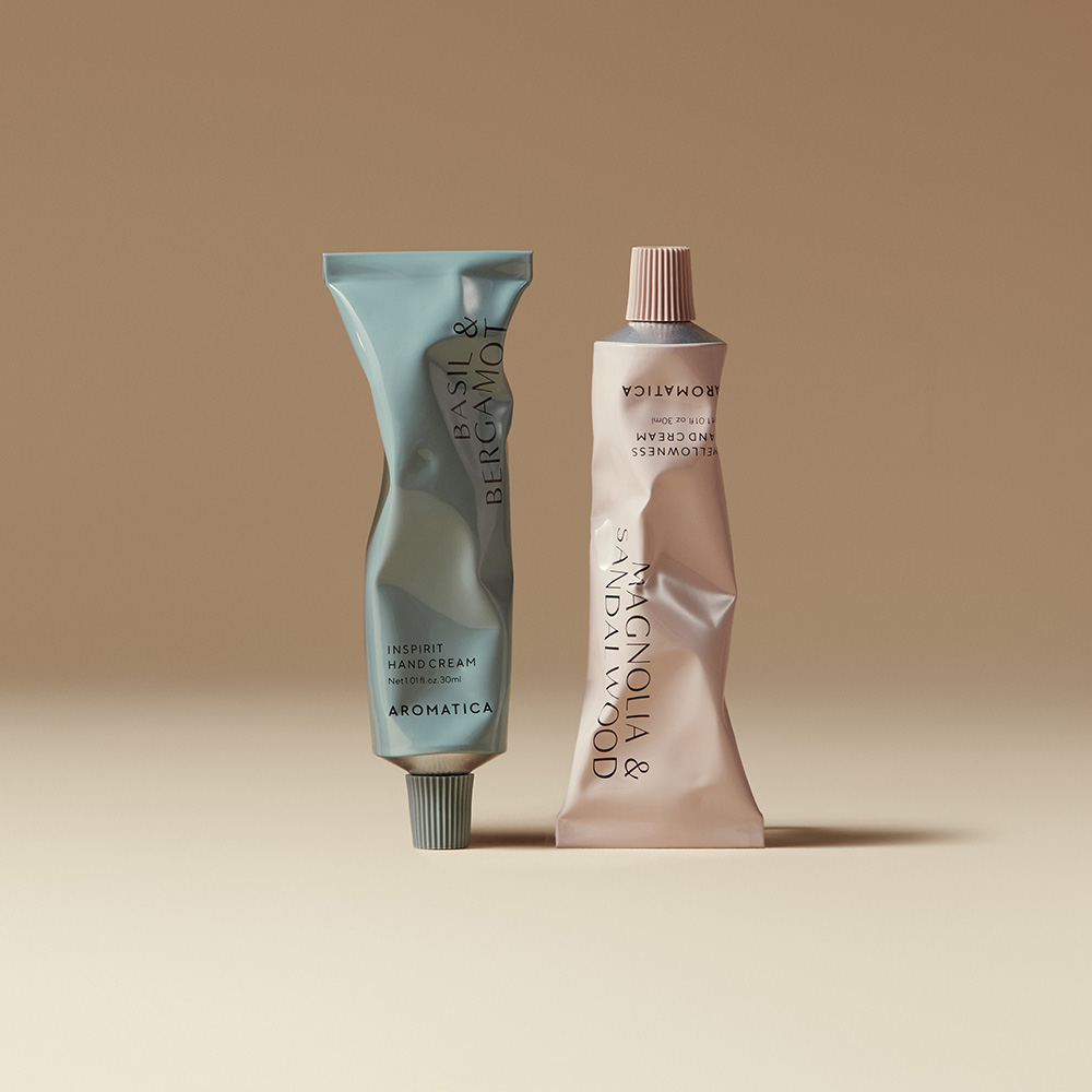 [쇼핑백 증정]아로마티카 인스피릿 & 멜로우니스 핸드크림 30ML 2종 세트