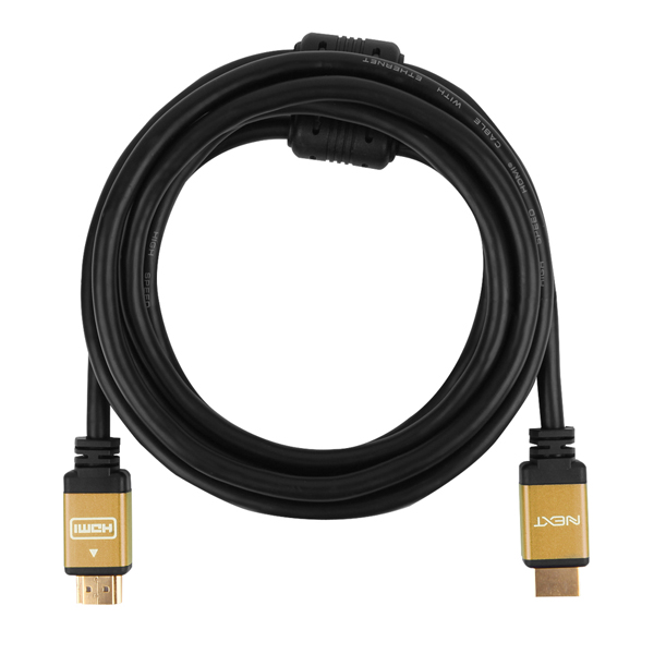 넥스트유 HDMI 2.0 UHD 4K 60Hz 최고급형 케이블 3m, 1개 - 상품 이미지