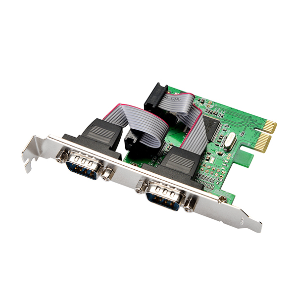 이지넷유비쿼터스 NEXT-SL602 PCIe PCIe 2포트 9핀 시리얼 RS232 PCI-Express카드 - 상품 이미지