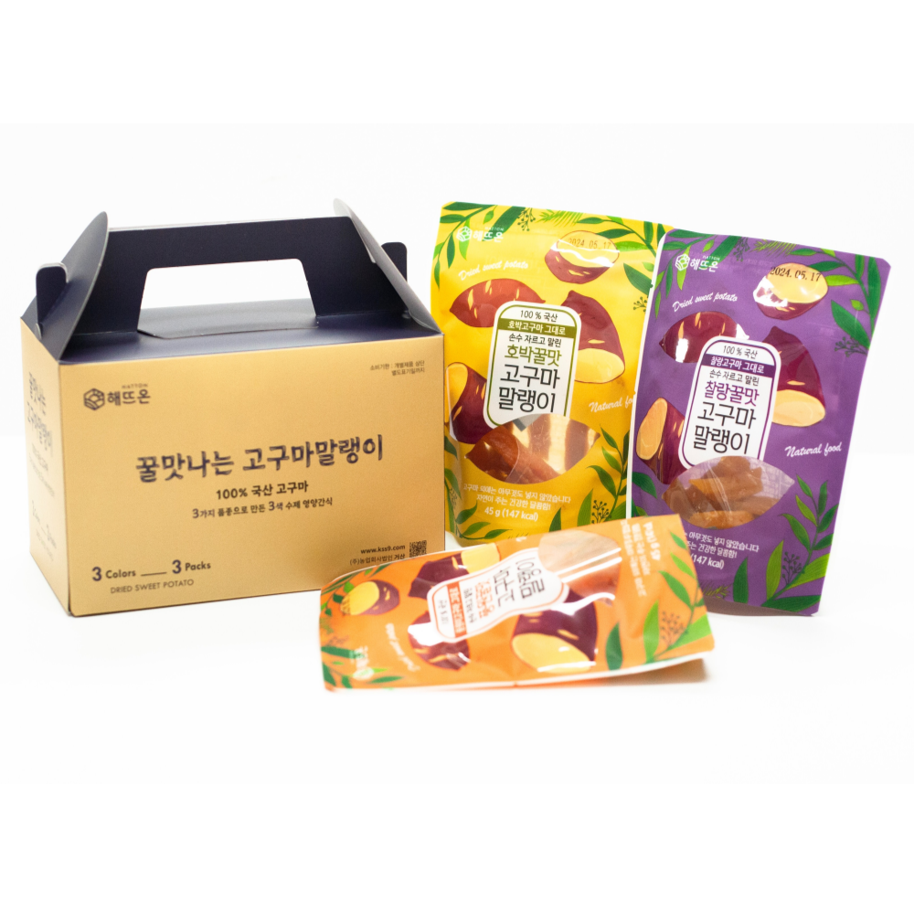 해뜨온 고구마 말랭이 [선물 세트] 3+1 이벤트 - 상세 이미지 2