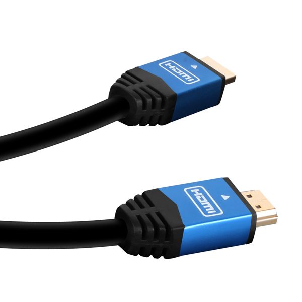 넥스트유 HDMI Ver1.4 4K 블루메탈 고급형 케이블 15m, 1개 - 상세 이미지 2