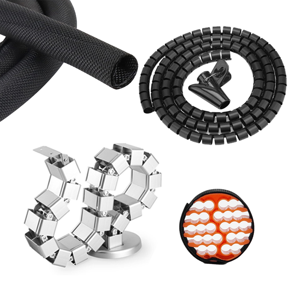 전선정리 컴퓨터 책상 멀티탭 선정리 매직케이블 전기선 강아지 전선커버(LS-LC0219)