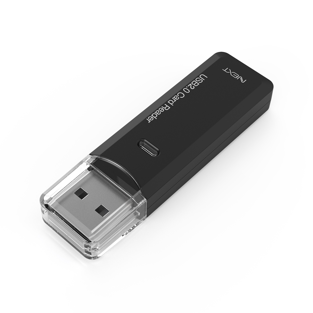 넥스트유 USB2.0 휴대용 스틱형 카드 리더기 9717U2 - 상세 이미지 2