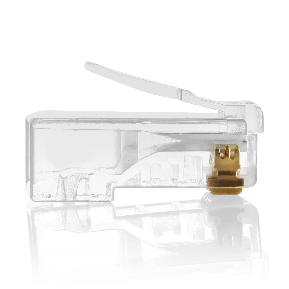 NEXT-RJ45C6 Cat.6 UTP 기가 랜커넥터 100개입 8P8C 모듈 - 상세 이미지 3