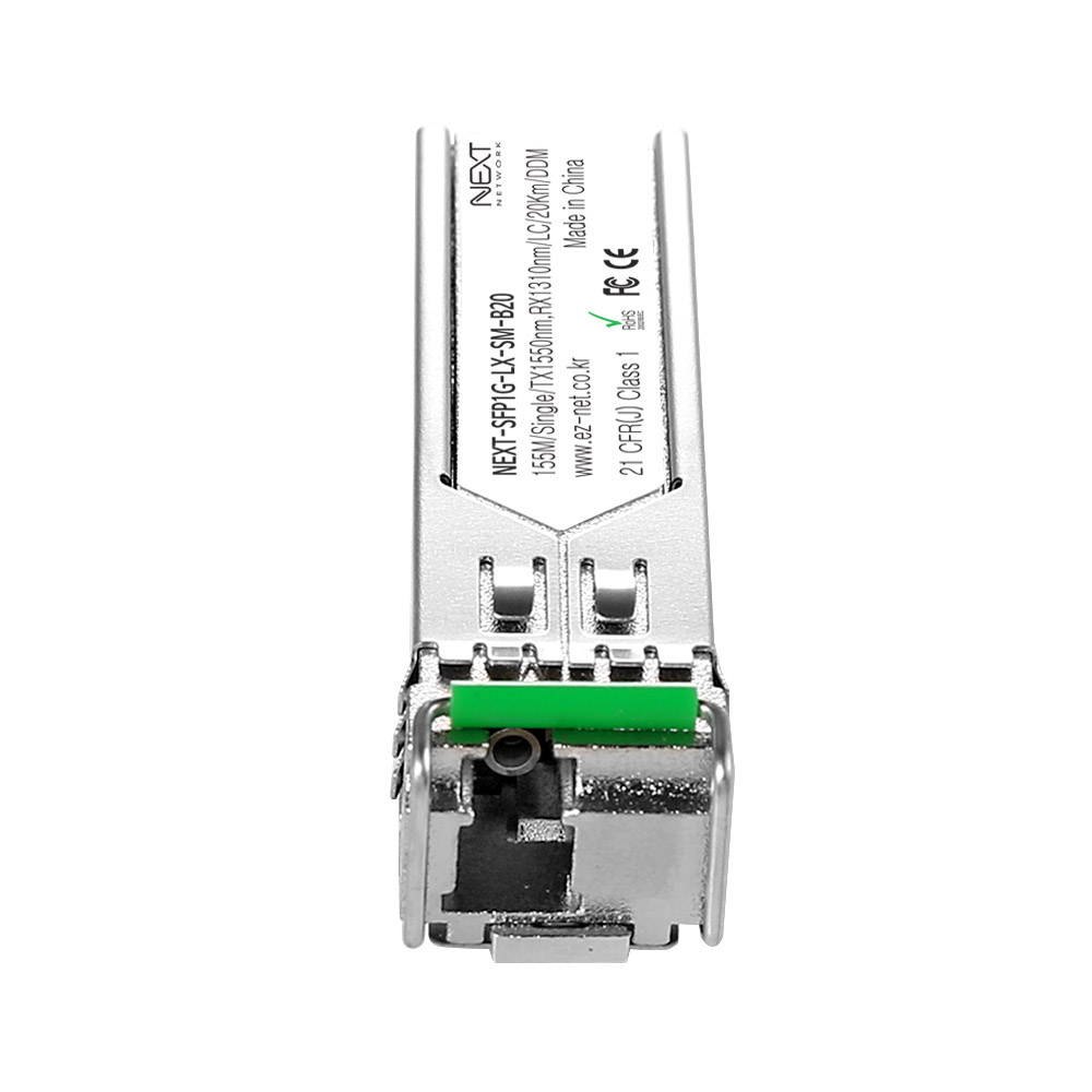 1G 미니지빅 광모듈 싱글모드 NEXT-SFP1G-LX-SM-B20 - 상세 이미지 3