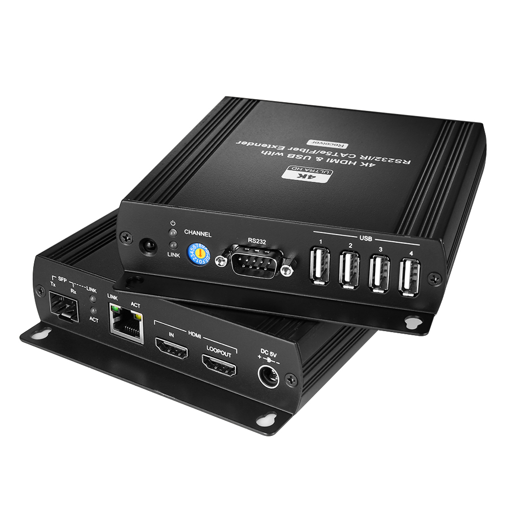 넥스트 USB 시리얼 4K HDMI KVM 리피터 NEXT-1026HFC-KVM - 상품 이미지
