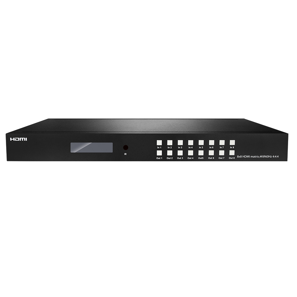 넥스트 NEXT-4288UHDM 8X8 HDMI2.0 메트릭스스위치 SPDIF 8포트지원 이미지 4