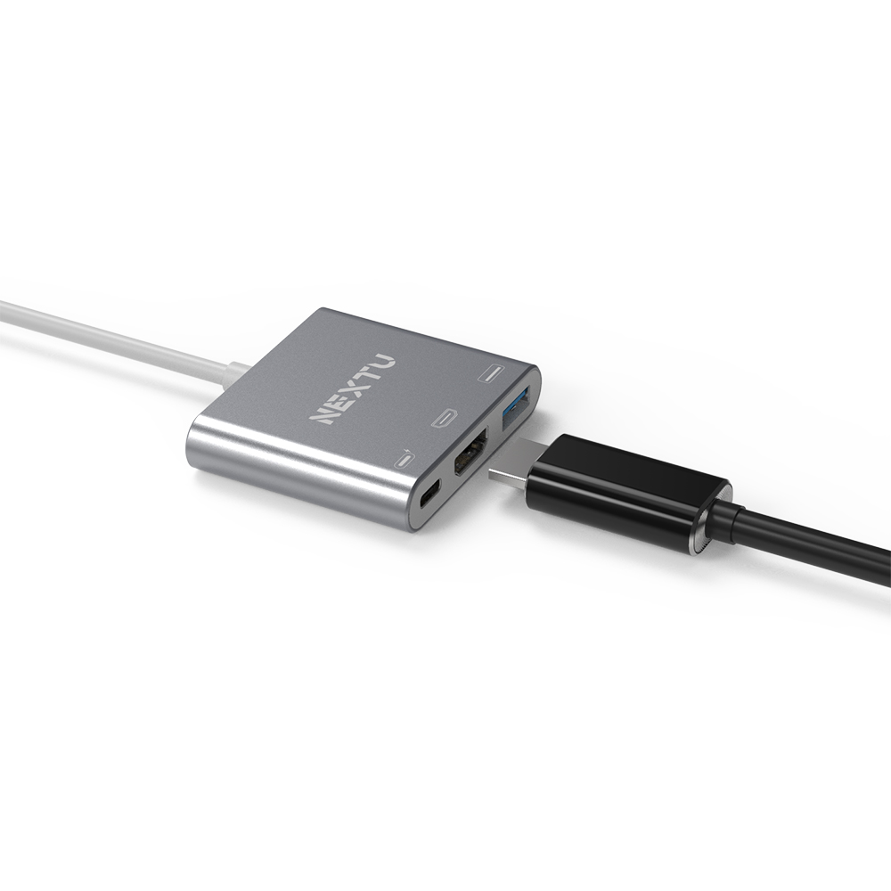 C타입 3in1 4K UHD 멀티어댑터 컨버터 USB3.0 유전원 NEXT-311TCH - 상세 이미지 5