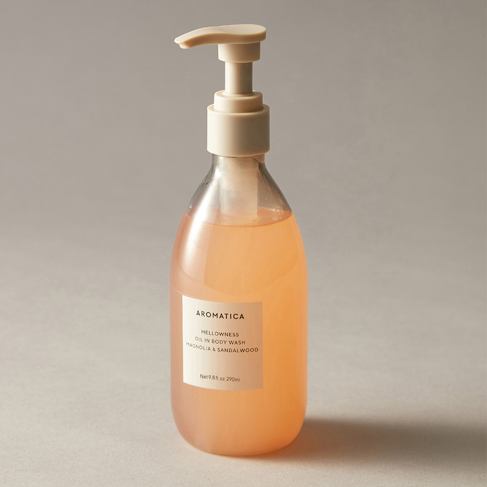 아로마티카 멜로우니스 오일 인 바디워시 290ML & 바디크림 200G 2종 세트 이미지 4