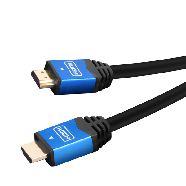 넥스트유 HDMI Ver1.4 4K 블루메탈 고급형 케이블 15m, 1개 - 상세 이미지 3