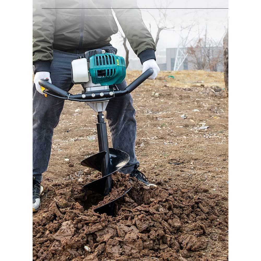 엔진굴착기 말뚝박기 묘목나무 구덩이 함마드릴 이동 4cm 드릴 - 상세 이미지 2