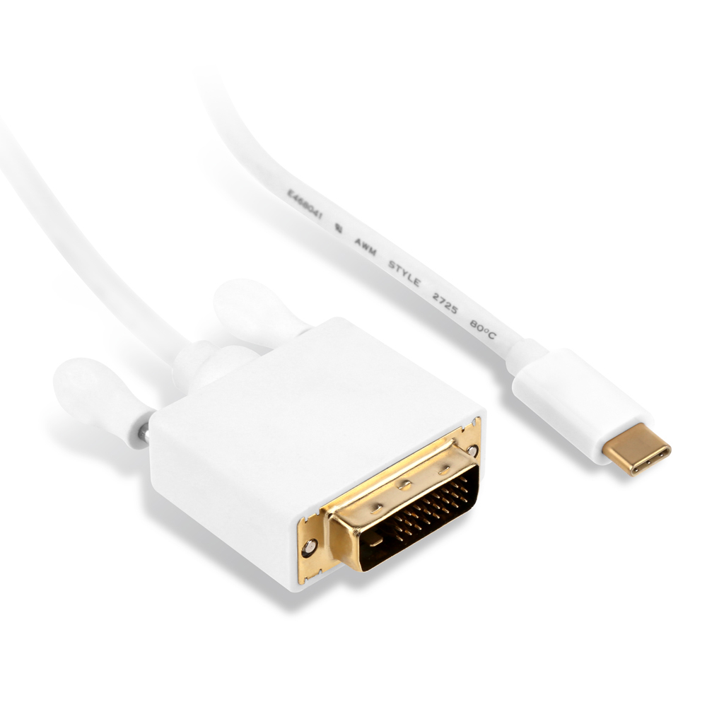넥스트 USB-C to DVI 4K 1.8미터 TV MHL케이블 NEXT 2242TCD - 상세 이미지 2