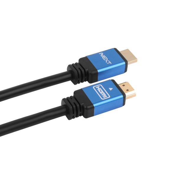 넥스트유 HDMI Ver1.4 4K 블루메탈 고급형 케이블 1.5m, 1개 - 상세 이미지 3
