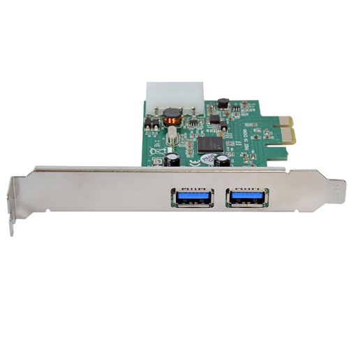 이지넷유비쿼터스 넥스트 USB3.0 2포트 PCI Express 카드 LP타입 NEXT-212U3 - 상세 이미지 2