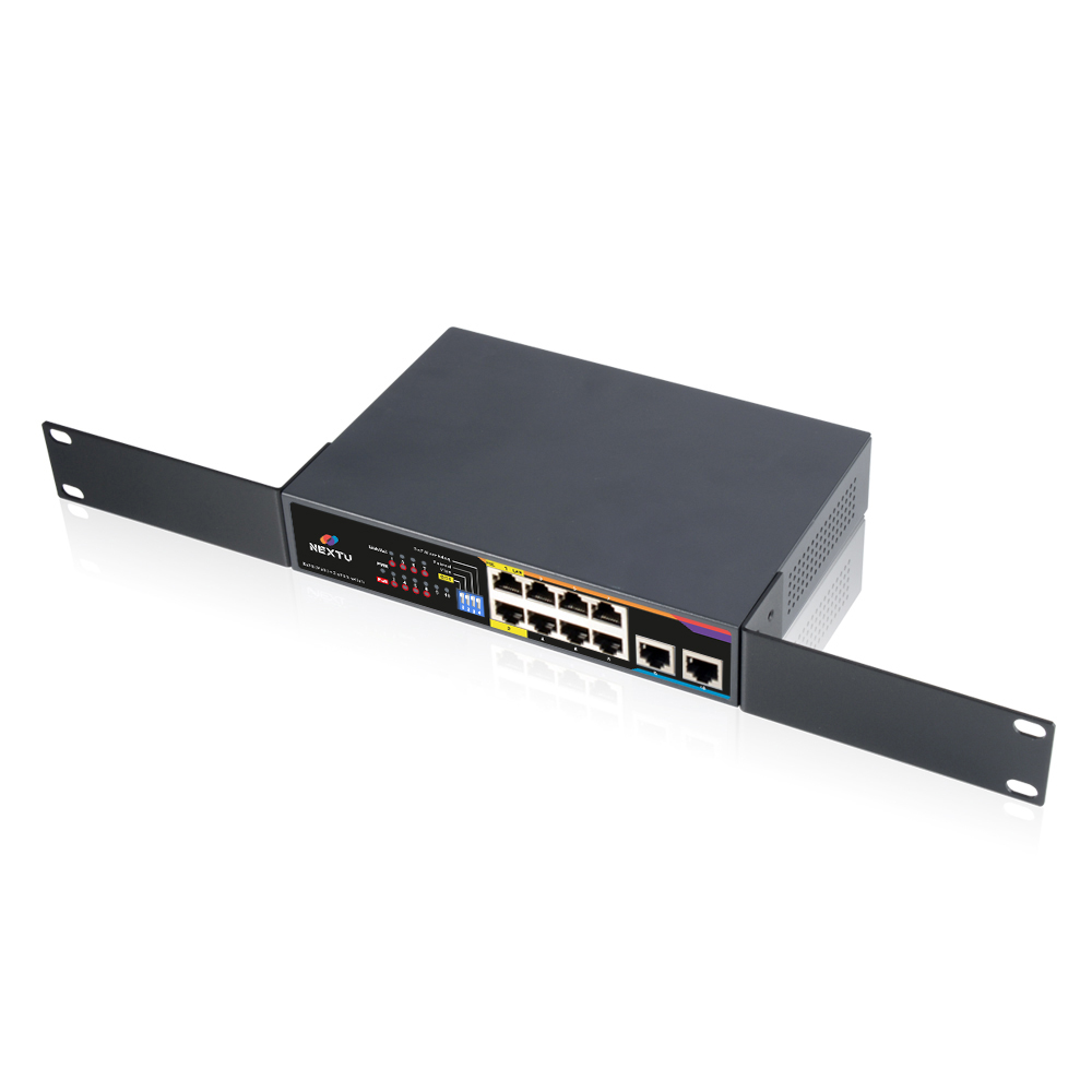 10/100Mbps 8포트 With 2 FE Uplink FULL POE스위치 120W POE808FP - 상세 이미지 3
