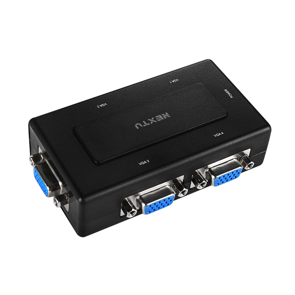 1:4 VGA RGB D-SUB 모니터 분배기 공유기 확장기 4대연결 NEXT 2304VSP 이미지 4