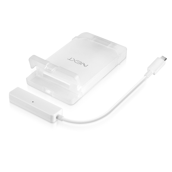 넥스트유 USB 3.1 Type C (Gen2) 2.5인치 외장 하드 원터치 모듈 분리형 435TC - 메인 이미지