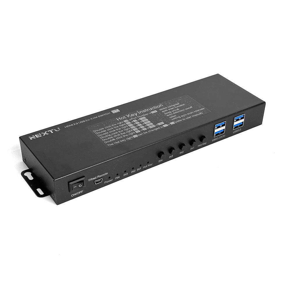 NEXT-7204KVM-4K_60 4k@60Hz 4:4:4 HDMI KVM SWITCH HDCP 2.2지원 / 핫키지원 - 상세 이미지 2