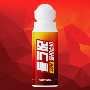 아쿠아쿨 레드 롤 100ml 온열 히팅 리커버리 젤크림 솔직 후기 | 피부 타입별 분석 - 상품 이미지 2