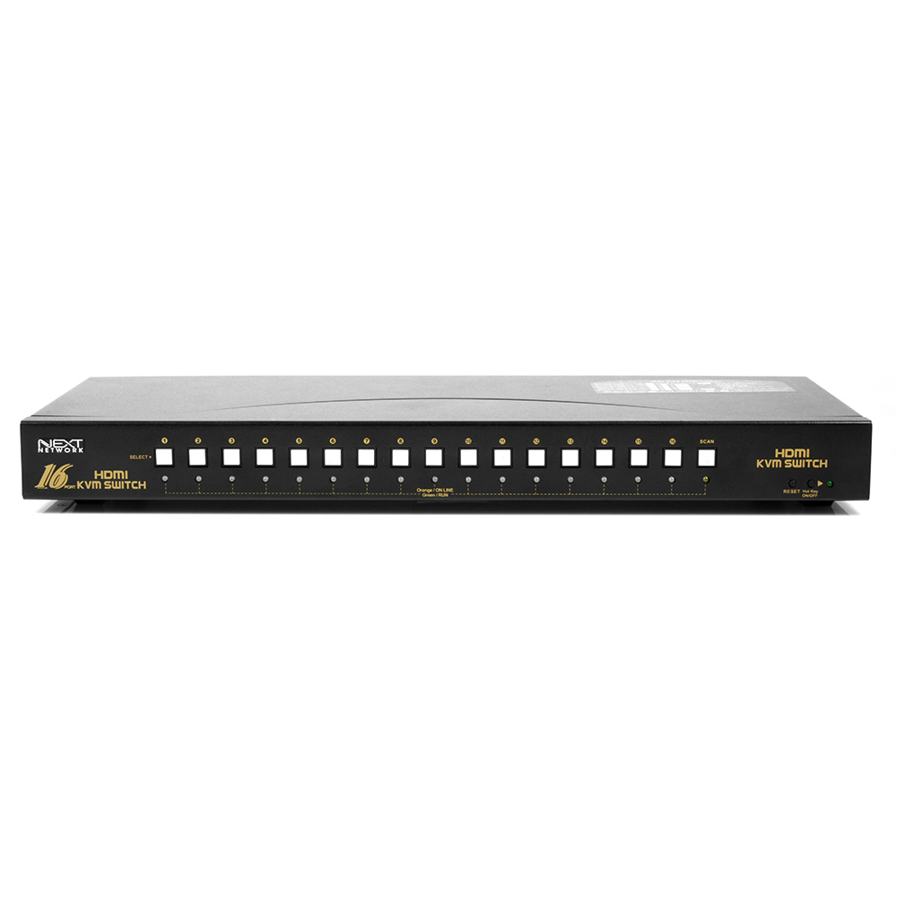 넥스트 16:1 USB HDMI KVM스위치 7216KVM - 상품 이미지