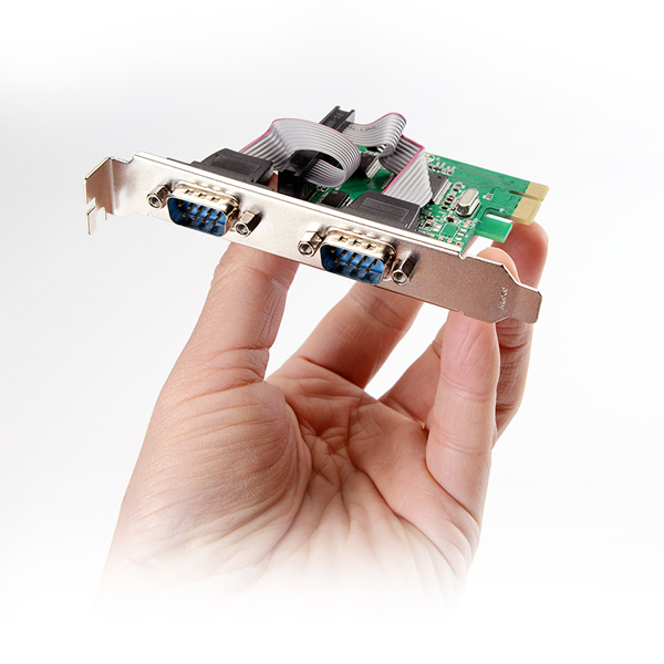 이지넷유비쿼터스 NEXT-SL602 PCIe PCIe 2포트 9핀 시리얼 RS232 PCI-Express카드 - 상세 이미지 3