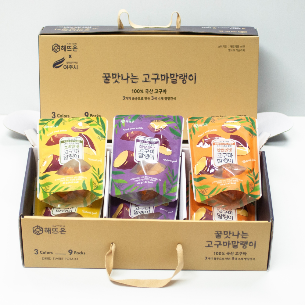 해뜨온 고구마 말랭이 [선물 세트] 3+1 이벤트