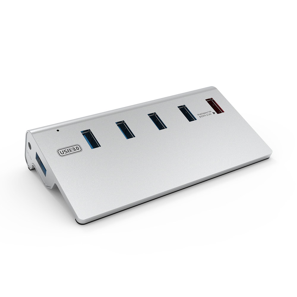 넥스트유 USB3.0 퀵차지 5Port USB 허브 HUB/5Gbps 316U3 - 상세 이미지 4